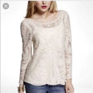 Express lace top